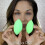 Beauty Junkees Makeup Sponge Blender - Groene Ovale Foundation Makeup Blender Spons 4