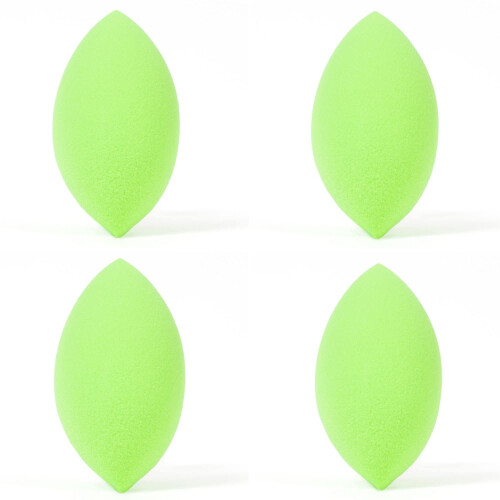 Beauty Junkees Makeup Sponge Blender - Groene Ovale Foundation Makeup Blender Spons