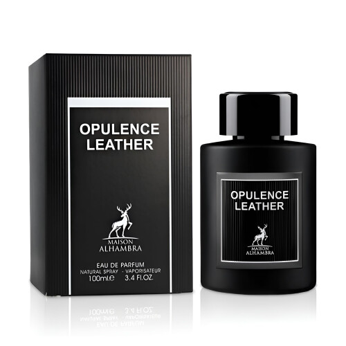 Maison Alhambra Opulence Leather for Men Eau de Parfum Spray 3,4 once / 100 ml 1