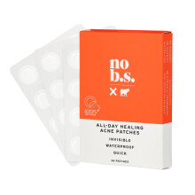 Geen B.S. (Geen slechte dingen) Genezende acnepleisters met hydrocollod Waterdichte, onzichtbare puistjespleisters Draag onder make-up en zonneb