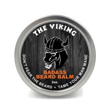Badass szakllpol balzsam frfiaknak - Viking illat 2 uncia - Minden termszetes sszetevo puhn s egszsgesen tartja a szakllt s a bajuszt