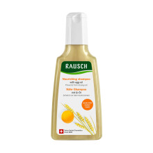 Shampoo nutriente dell'olio di uovo rausch 200 ml - per la struttura dei capelli asciutti - trattamento del cuoio capelluto - calma e regola - cura p