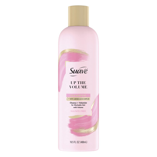 Scapoo del volume rosa suvave per capelli volumizzati volumizzanti shampoo privo di 16,5 once