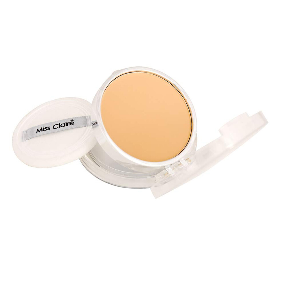 Miss Claire Brown Natural Mineral Compact Powder, 36 7 G