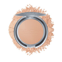 T. Leclerc kompakt presset pulver - Super-blandbar ansigtsmakeup Longwear Brbar mat finish Radiant Natural Medium til Fuld dkning Airbrushing m