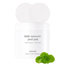 Koreanische Gesichts-Peeling-Toner-Pads von Nooni  Peel-Pad fr den tglichen Umsatz, 80 Pads  AHA (Glykolsure-Milchsure) Dual-Resurfacing-Pads f