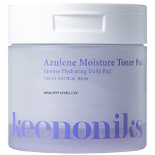 Keenoniks Feuchtigkeitsspendende Toner -Pads fr Gesicht - Azulen -Feuchtigkeitscreme -Essenz- und Feuchtigkeitsblattmaskenpolster hilft die Haut