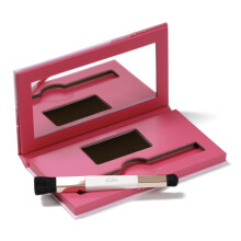 eSalon Root Touch Up + Brow Powder Conceal & Cover (Dark Brunette) Haaransatzpuder fr Frauen Kopfhaut-Concealer und Filler fr dnner werdendes