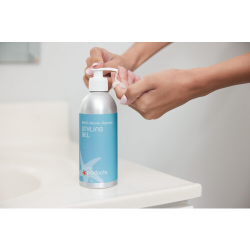 Eco Friendly Refillable Styling Gel  10 oz (Original (with pump)) 2