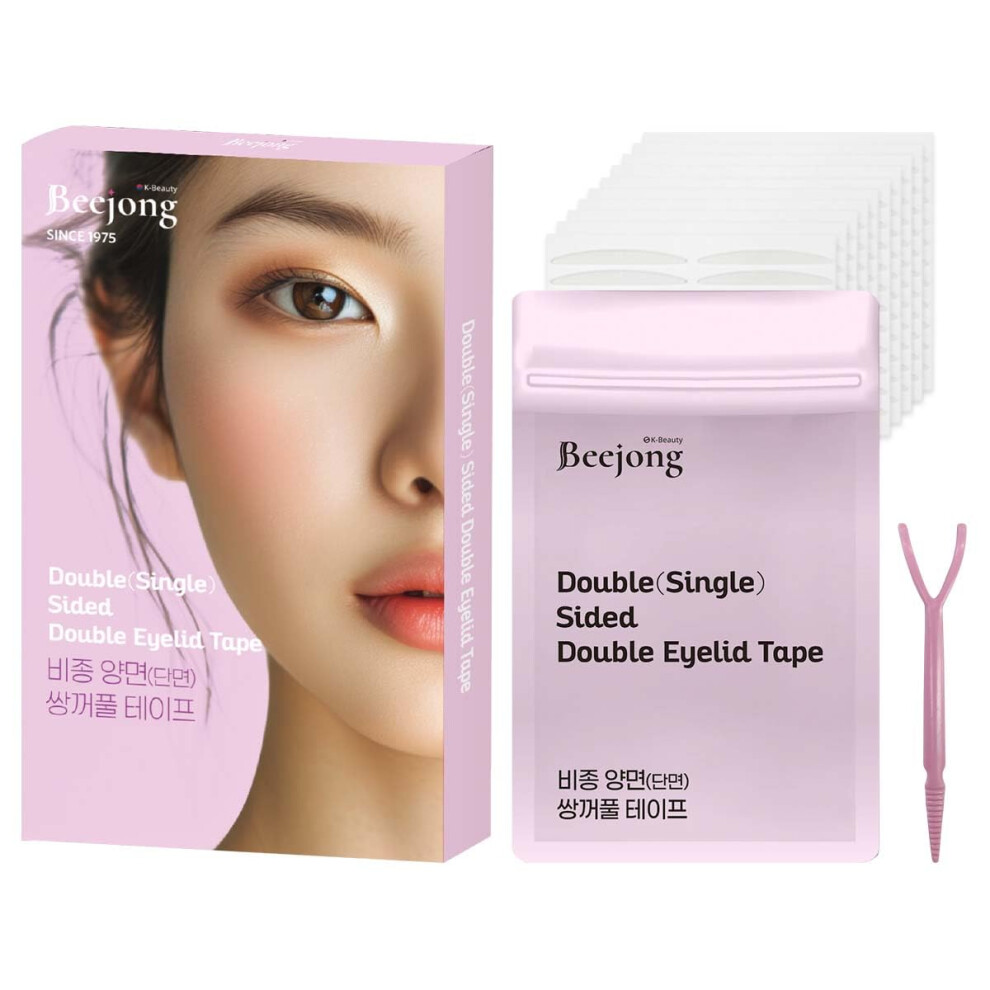 Beejong Korean Eye Charm Double Eyelid Tape Hooded Eye Lift - Eyelid Tape Face Tape Lifting Invisible -Droopy Eyelid Lifter Eye Lid Strips For Hooded