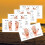 Grfico de reflexologia Lashicorn para mos e ps | Pacote de 50 | 2 x 3,5 polegadas carto feito sob medida negcio | Massagem Reflexologia | Ac 4