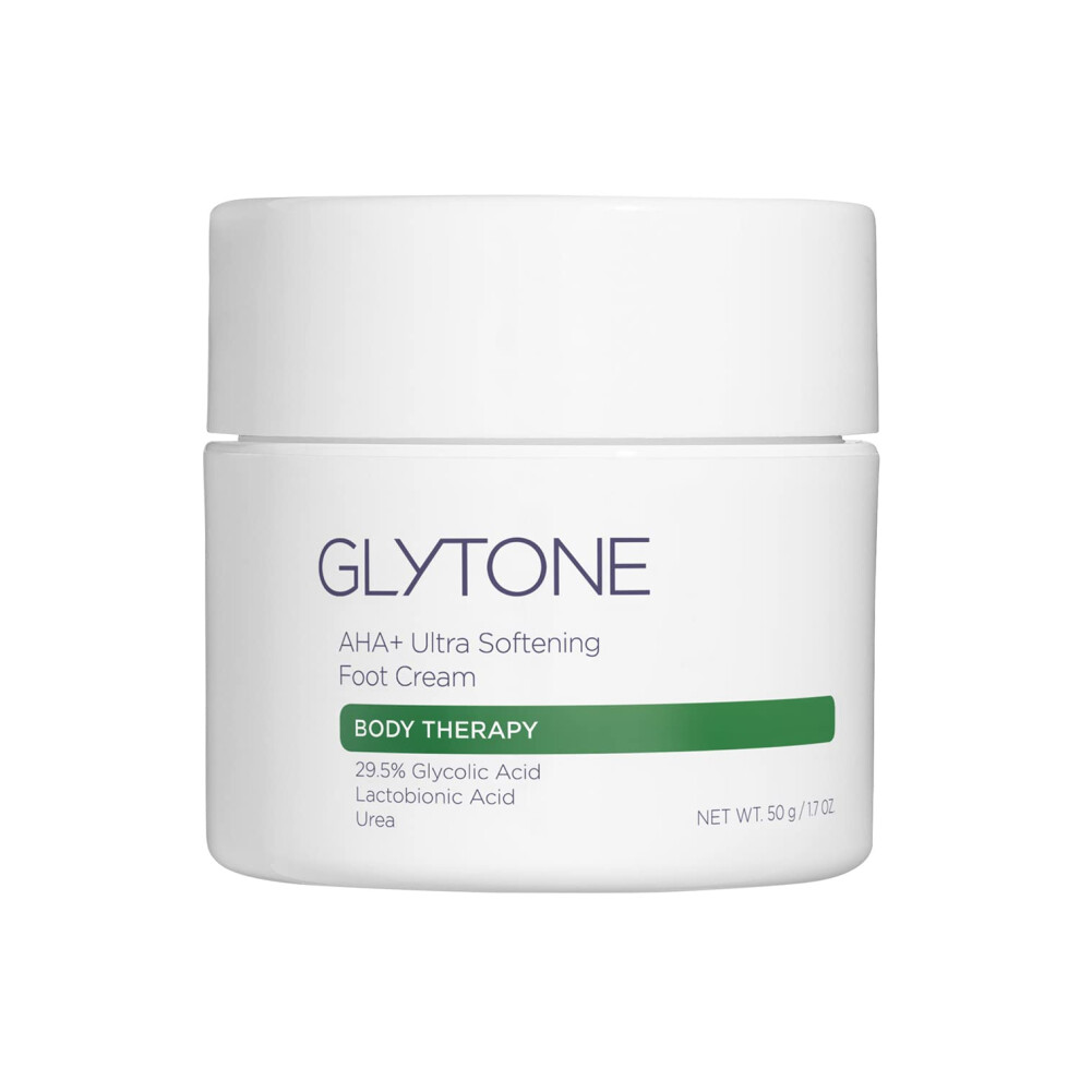 Glytone Cream Aha+ Foot For Dry Cracked Heels & Feet | Exfoliate Hydrate & Retexturize Dry Rough Foot With Exfoliating 29.5% Glycolic Acid Moi