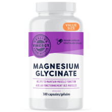 Vimergy Magnesio Glicinato - Supporto Stress - Chelato per Evitare Disturbi - Promuove Salute Cardiaca e Energia - 300 Caps