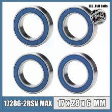 Shibingsheng 17286 2RSV MAX Lager 17*28*6mm 4 stuks Volledige Kogels Fiets Draaipunt Reparatie Onderdelen