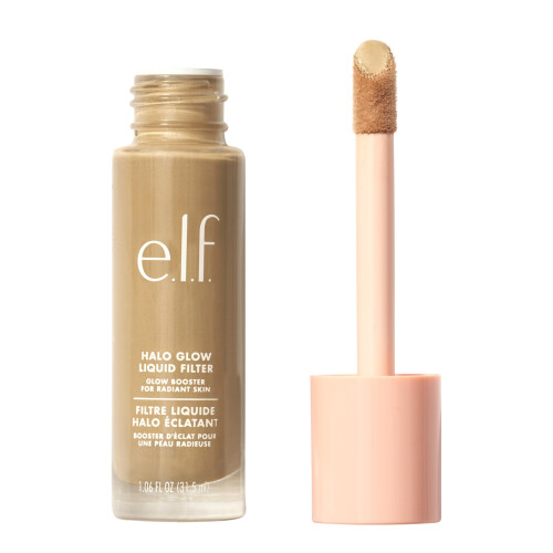 e.l.f. e.l.f. Halo Glow Liquid Filter, Booster de Complección para un Brillo Suave, 3.5 Medium