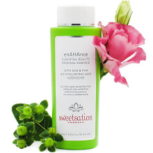 Sweetsation Therapy/Yunasence NEW ENAHANCE Essential Beauty Renewal Essence 6 onas. Com cido Hialurnico AHA+PHA 4-D. Peeling facial suave para