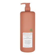 Kristin Ess Hair Moisture Rich Curl Conditioner 33.8 fl oz For Curly + Wavy Hair Detangler Vegan Sulfate Paraben and Silicone Free Color +