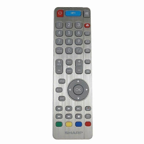 SHW/RMC/0116 for Sharp Aquos LCD TV RF Remote Control LC-49CUF8462KS