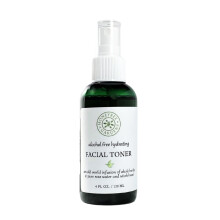 Honeybee Gardens 100% Natural Hydrating Facial Toner/Makeup Setting Spray | Alcohol Free | 4 fl oz.| Vegan | Gluten Free | Cruelty Free | Unscent