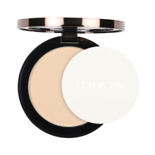 Colorbar Perfect Match Compact - Presset Powder Foundation med hyaluronsyre og vitamin E - Let til medium dkning - 001 Classic Ivory - 0,3 oz