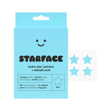Starface Hydro-Star + Salicylsyre BIG PACK Hydrokolloidplastre med 1% salicylsyre hjlper synligt med at krympe og berolige pletter Sd stjernefo