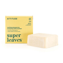 ATTITUDE Clarifying Shampoo Bar natrlichen Ursprungs fr fettiges und fettiges Haar, Jojobal und gelbe Tonerde, EWG-geprfte und saubere Inhaltssto