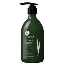 Luseta Teebaum-Shampoo mit Arganl, 500 ml klrend, feuchtigkeitsspendend und bekmpft Schuppen und juckende Kopfhaut fr geschdigtes und fettig