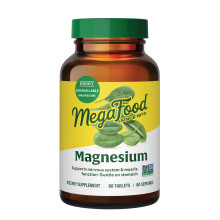 MegaFood, Magnesium, 60 Tabletten