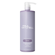 Paul Mitchell Forever Blonde Shampoo, Herstelt + Hydrateert, Ideaal Voor Gebleekt Haar, 33.8 fl oz