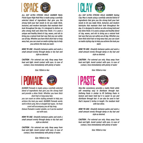 Barber Marmara Space Wax Series (Space) 2