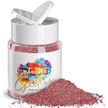 MARBLERS Holografische Glitter [Holo Roze Roos] 1.5oz (42g) | Fijn | Niet-Toxisch, Vegan, Dierproefvrij | Make-up