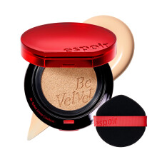 espoir [NEU] Be Velvet Cushion Foundation | Schnelle und einfache Abdeckung mit lang anhaltender Farbe durch Nulloxidation (#21 Elfenbein 0,46 Unzen