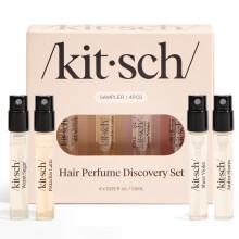 Kitsch Hair Parfym For Women (Discovery Set) - Pistasch Latte Warm Sugar Sheer Violet & Amber Waves - Patenterad lukt-eliminerande teknologi Krop