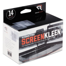 Lue oikealle RR1291 ScreenKleen alkoholiton pyyhkeliina 5 x 5 14/laatikko