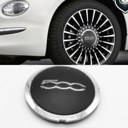 Fiat 500 133mm Silver Hub Cap - Perfect Fit for All Models 1