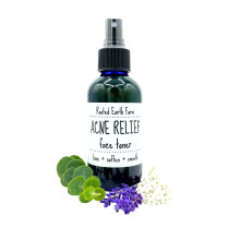 Akne Relief Face Toner - 4 fl unssia - kirkkaalle iholle - Luonnollinen supistava