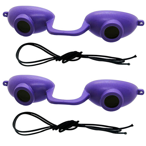 Pack de 2 lunettes de protection EVO FLEX pour lit de bronzage (Violet)
