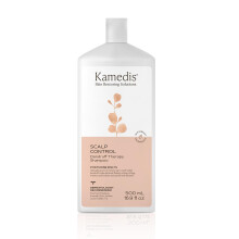 Champ de Terapia Anti-Dandruff Kamedis. Para picazn en el cuero cabelludo sensible y la dermatitis seborreica. Contiene al 1% de piritin de zinc y