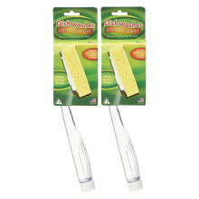 Arrow Home Products Splschwmme mit Seifenspendergriff, 2er-Pack befllbarer Splstab fr schnelle und praktische Reinigung hergestellt in den U