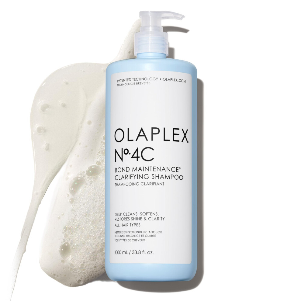 Olaplex N.4c Bond Maintenance Clarifiant Shampooing Deep Nettoys Restores Restores Shine & Clarity pour tous les types de cheveux en train de sub