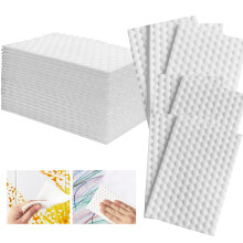 Magic Sponge Eraser Sheets  52Pcs All-Purpose White Melamine Sponge Convex Point Disposable Magic Cleaning Wipes for Furniture Kitchenware  Hard-