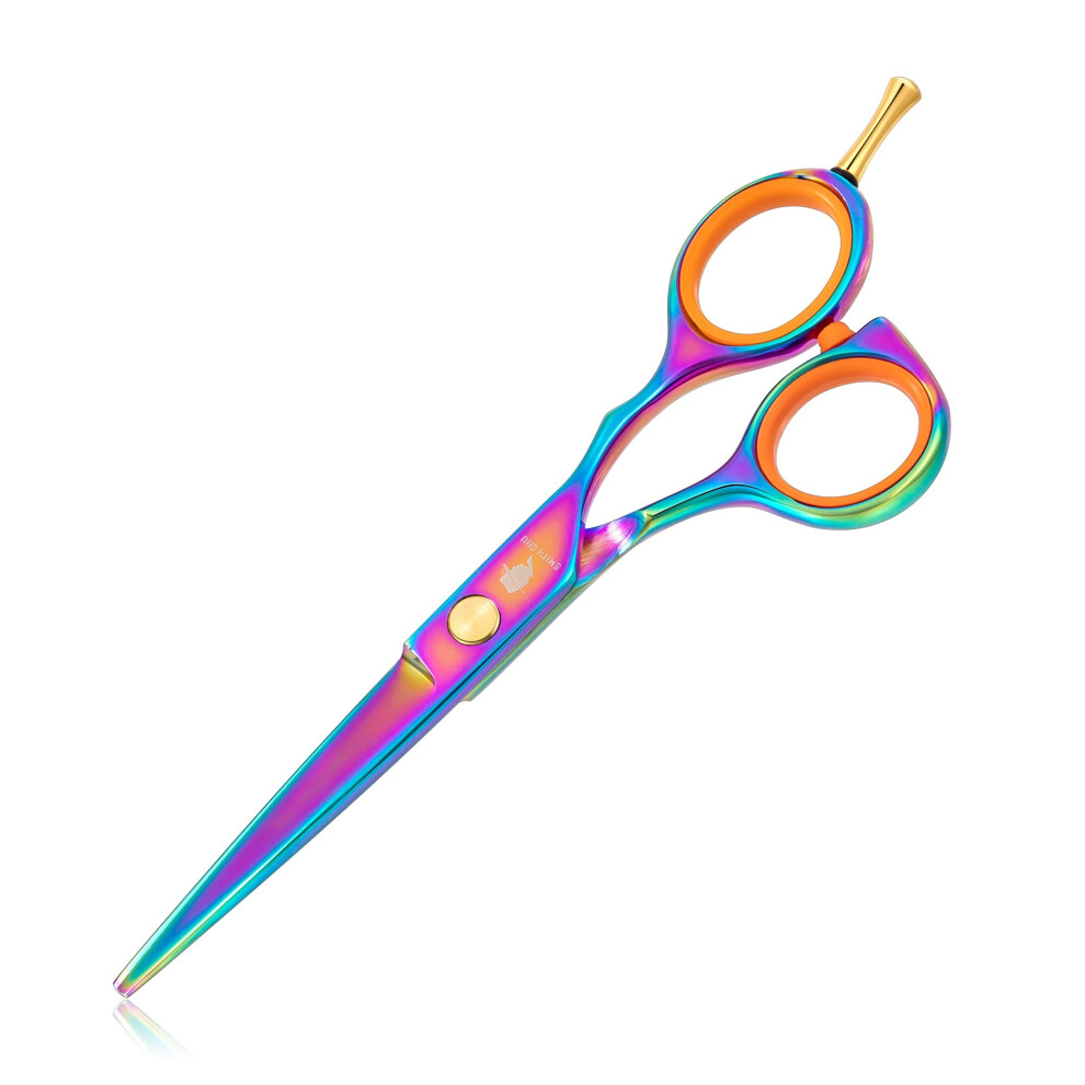 Smith Chu Hair Cutting Scissors Shear 5" Professional Barber Hair Shears Cutting Scissors Salon Hairdressing Razor Regular Scissor
