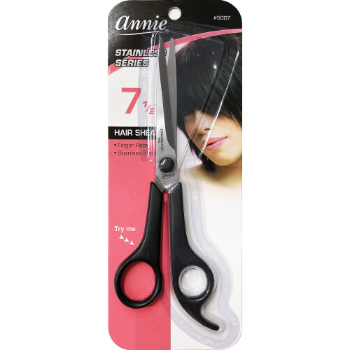 Annie Stainless 7 1/2"""" Hair Shear Cutting Scissors #5007