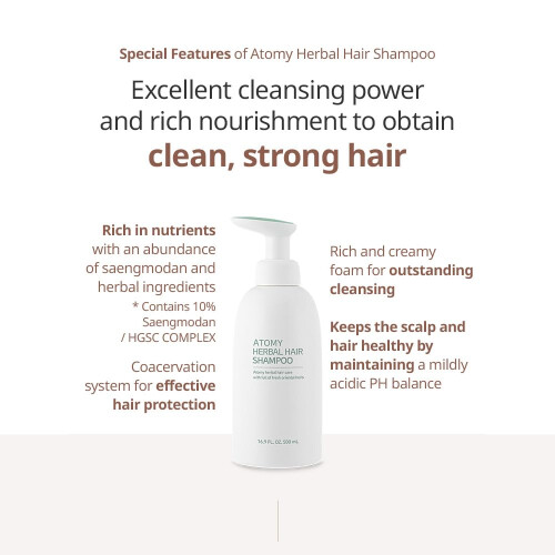 Atomy Kruter-Haarshampoo 500 ml 2