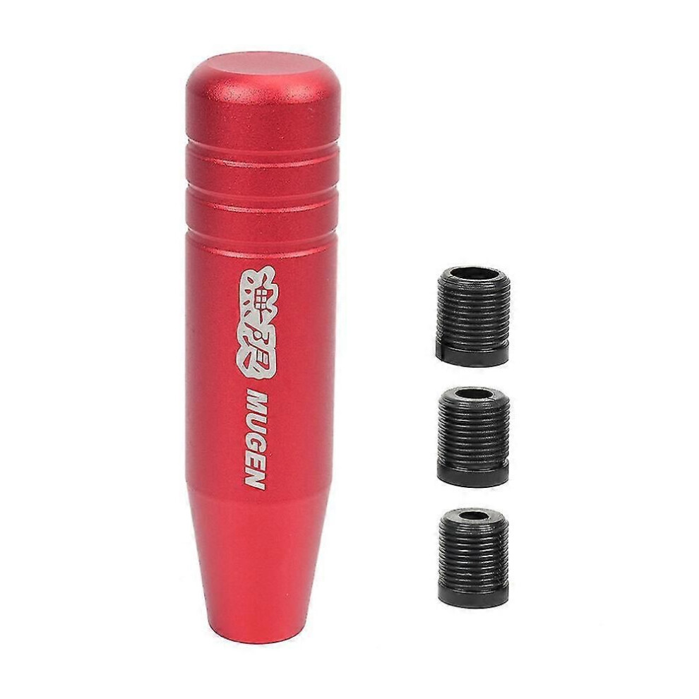 (13 Cm Rosso Satinato) Pomello Del Cambio Universale In Alluminio Da 9 Cm, 13 Cm E 18 Cm, Stile Jdm,