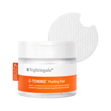 Nightingale C-toning Peeling Pads met Vitamine Complex + AHABHAPHA + Niacinamide Exfolirende Peel Pads Talgverzorging Verbeter de huidtextuur Hy