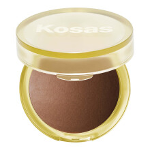 Kosas Sun Show Glowy Warmth Baked Bronzer Konturierungspuder fr Wangenknochen, Nase und Kiefer Angereichert mit konzentrierten Fettsuren Talk