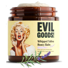 Bálsamo Hidratante de Tallow e Mel Manuka para Pele, Rosto, Lábios, Corpo - Lavanda