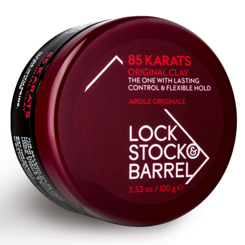 Blocca lo stock e canna 85 karats argilla originale per uomini 100 g