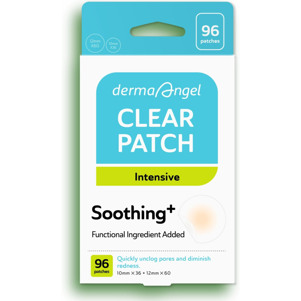 Derma Angel Ultra Invisible Acne Patches Salicylic Acid Acne Patches For Cystic Acne Blemish Patches Hydrocolloid Patches Zit Patches - Day And N